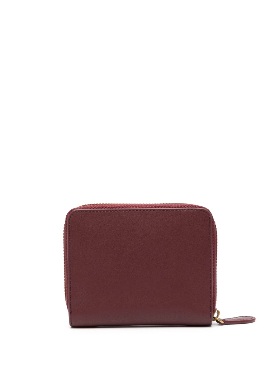 Portofel Pinko violet din piele - Img 2