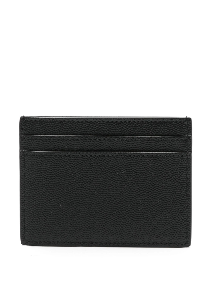 Portofel Saint Laurent negru din piele - Img 2