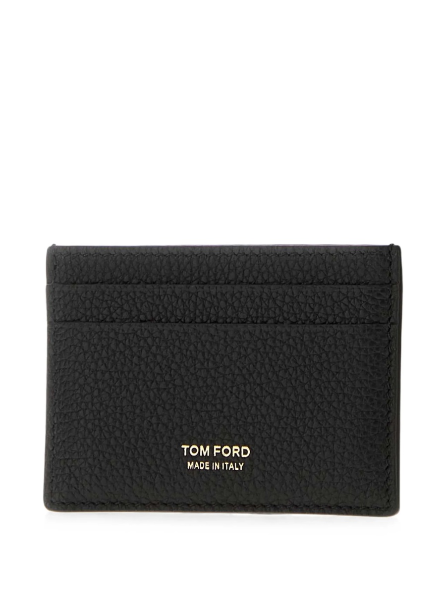 Portofel Tom Ford negru din piele - Img 3