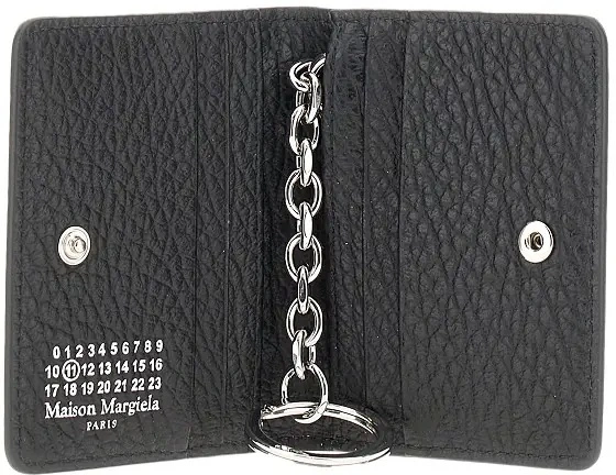 Portofele Leather cardholder with key-ring - Img 3