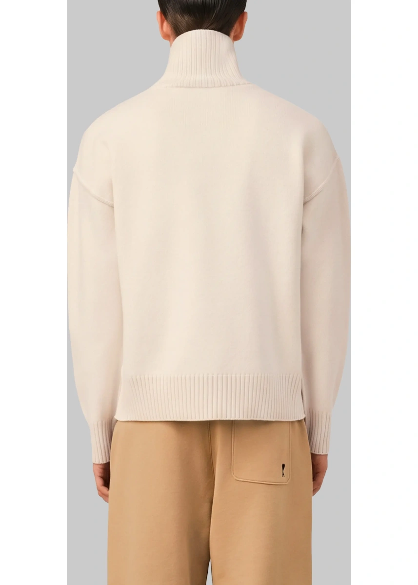 Pulover Ami De Coeur Turtleneck Sweater - Img 3