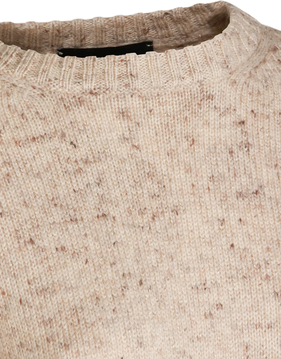 Pulover Bouclé yarn Sweater with lurex - Img 6