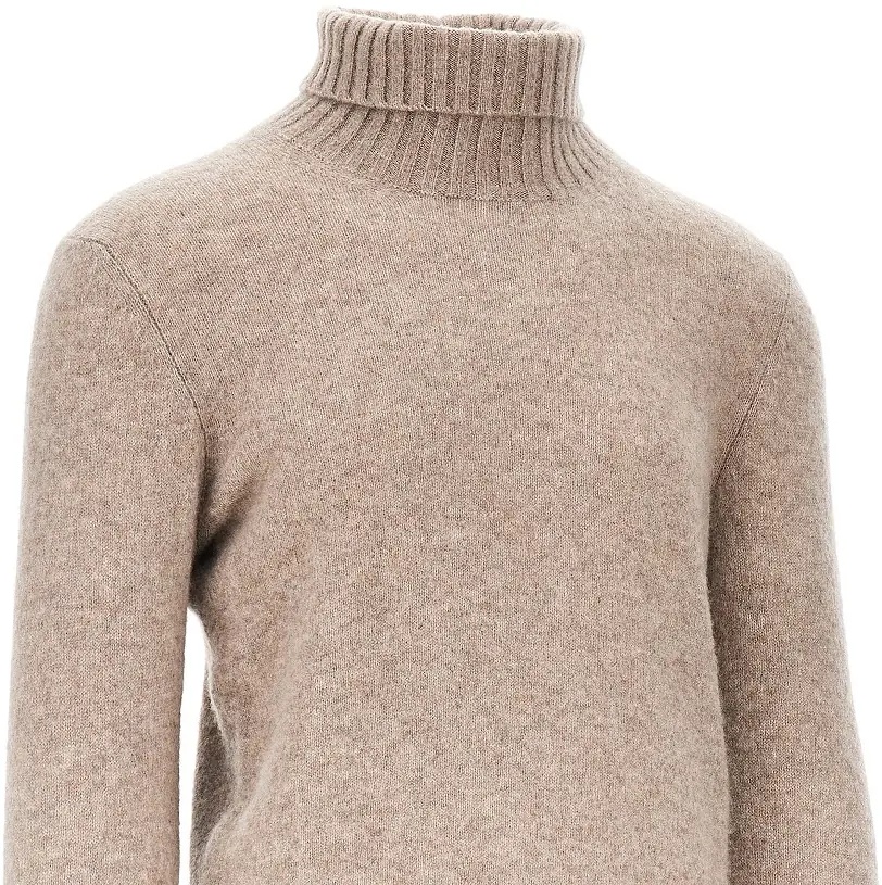Pulover Cashmere-blend turtleneck sweater - Img 2