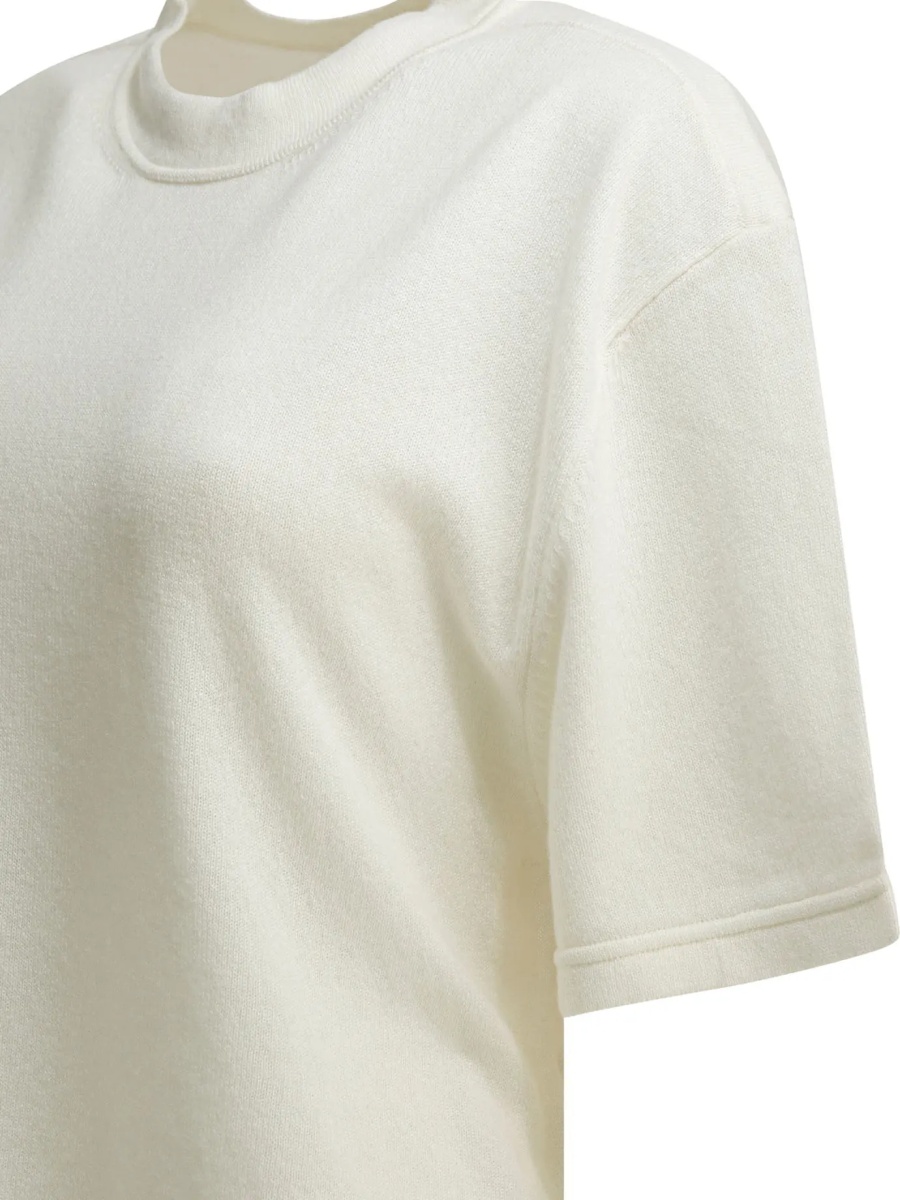 Pulover Cashmere cropped sweater - Img 4