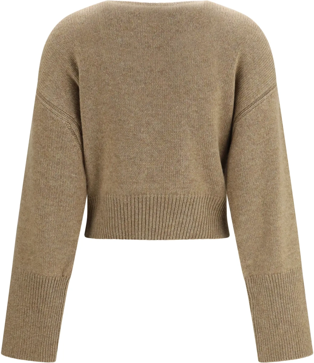 Pulover Cashmere Sweater with bow - Img 2