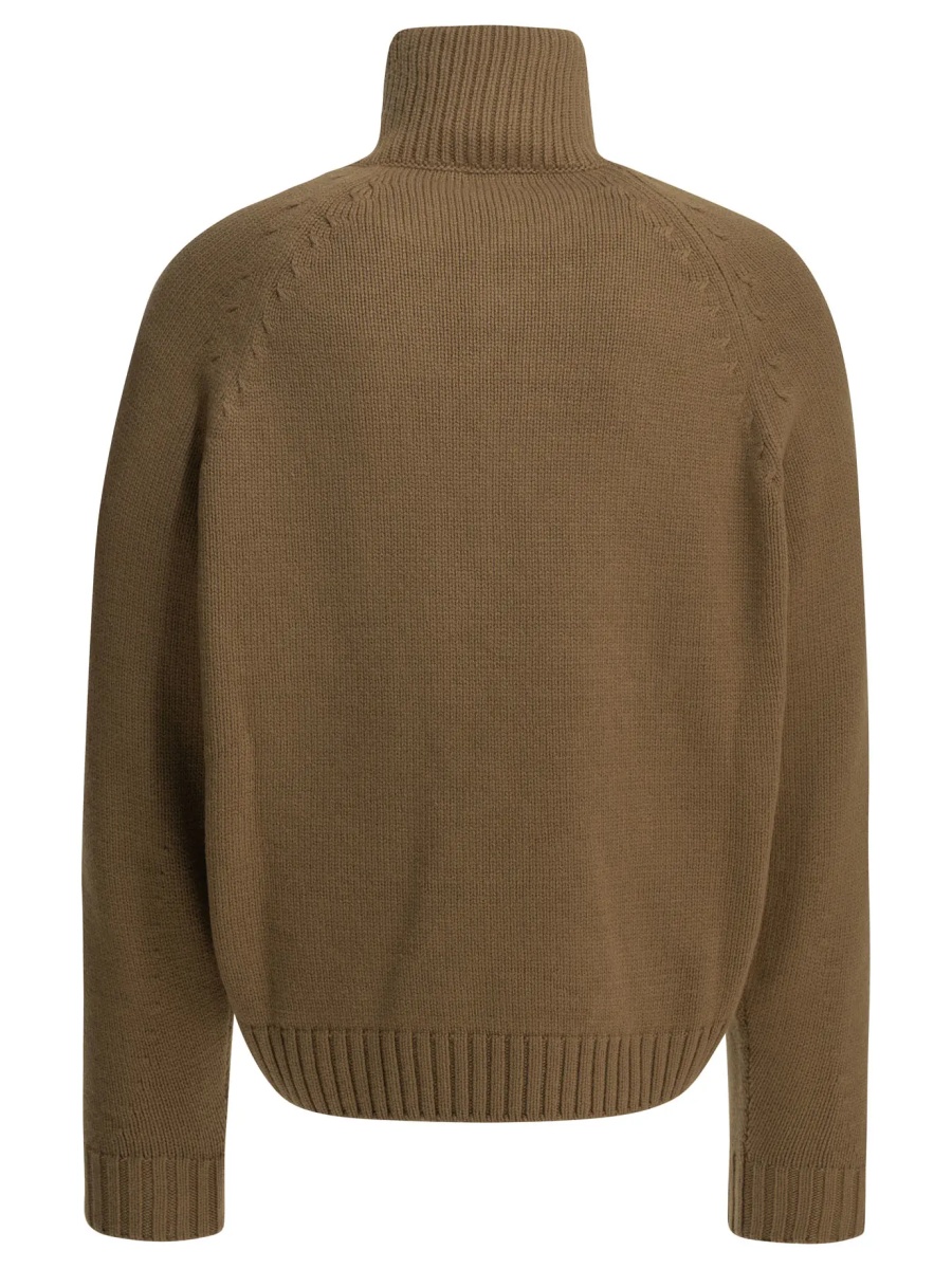 Pulover Cashmere wool blend half-zip sweater - Img 2