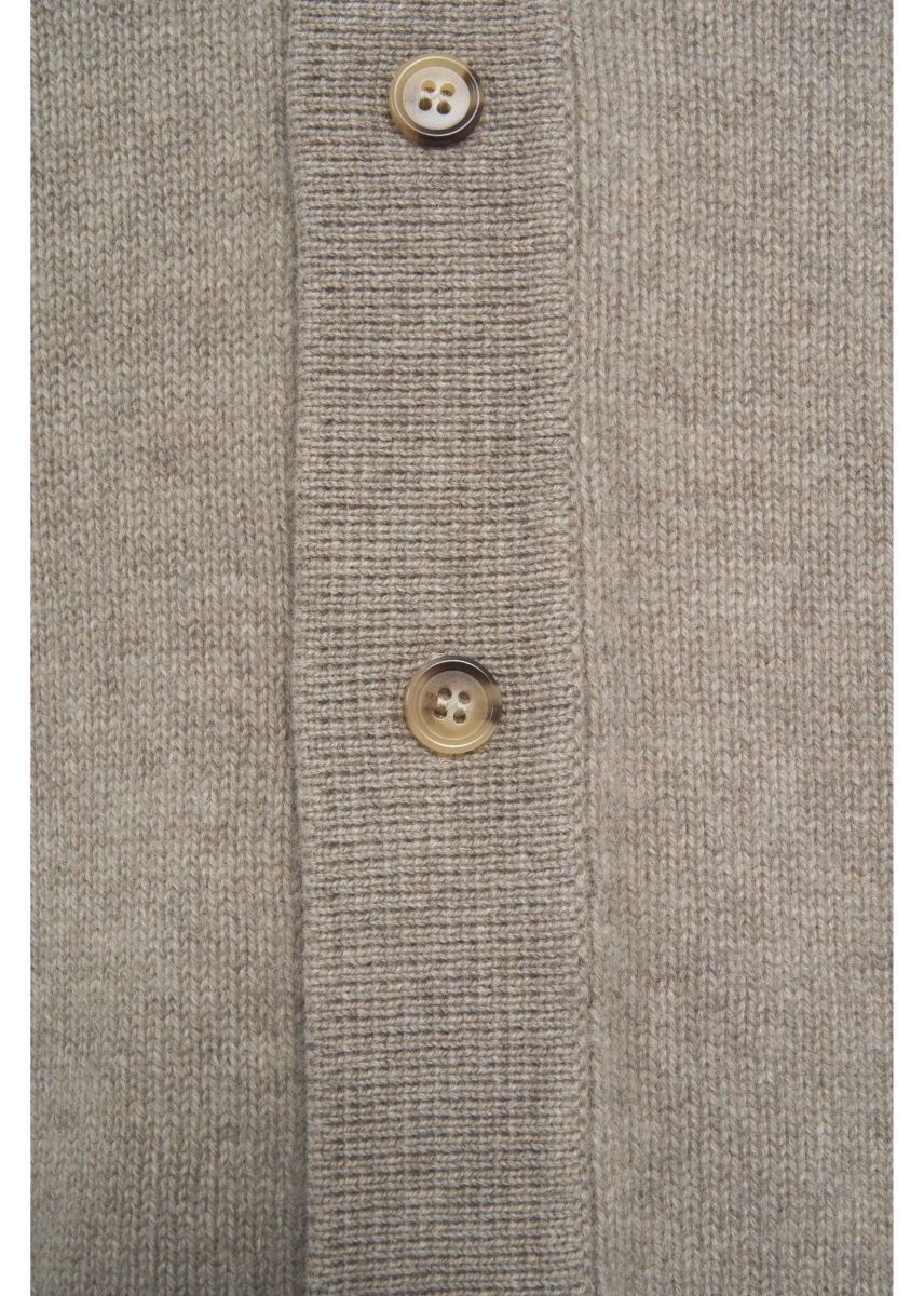Pulover casual Soft Goat maro din casmir - Img 4
