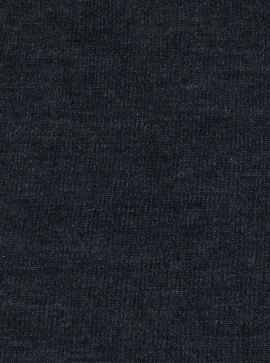Pulover Gray Crew Neck Sweater in Wool for Men - Img 3