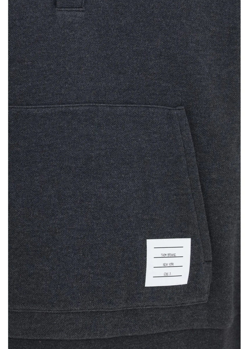 Pulover Loopback cotton piqué Sweater - Img 3