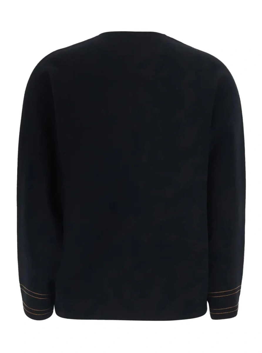 Pulover Max Mara negru din lana - Img 2