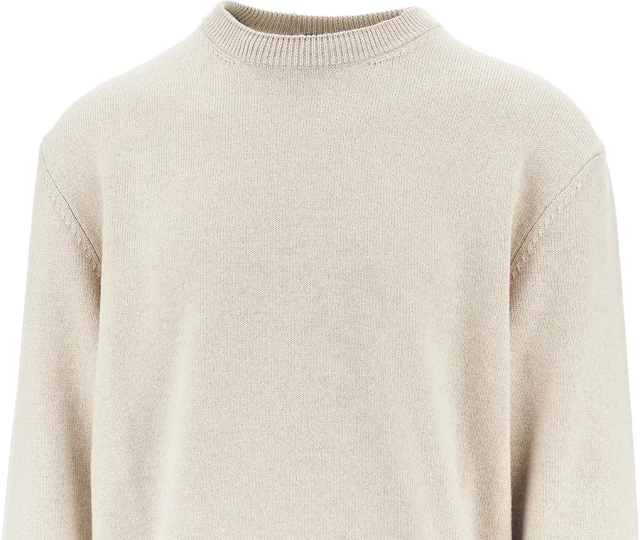 Pulover Merino wool sweater with logo intarsia - Img 2