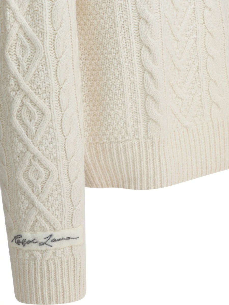 Pulover "New York Yankees™" wool and alpaca crewneck sweater - Img 4