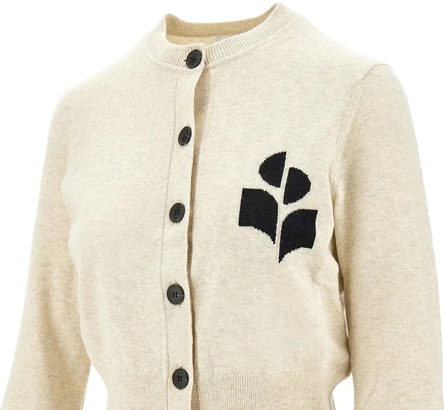 Pulover 'Newton' cotton and wool cardigan - Img 2