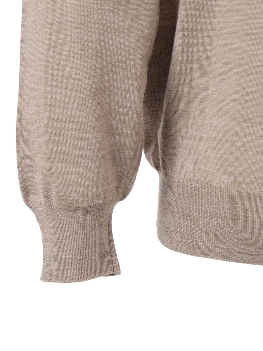 Pulover POLO-SHIRT L/S KNITTED SWEATER MAN - Img 3