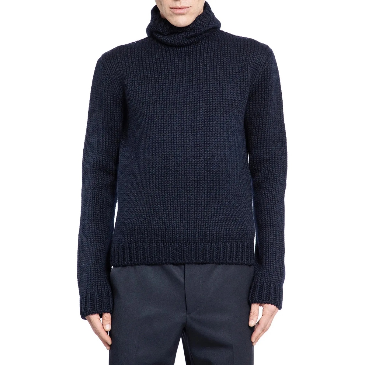 Pulover Prada Wool Hooded Sweater - Img 2