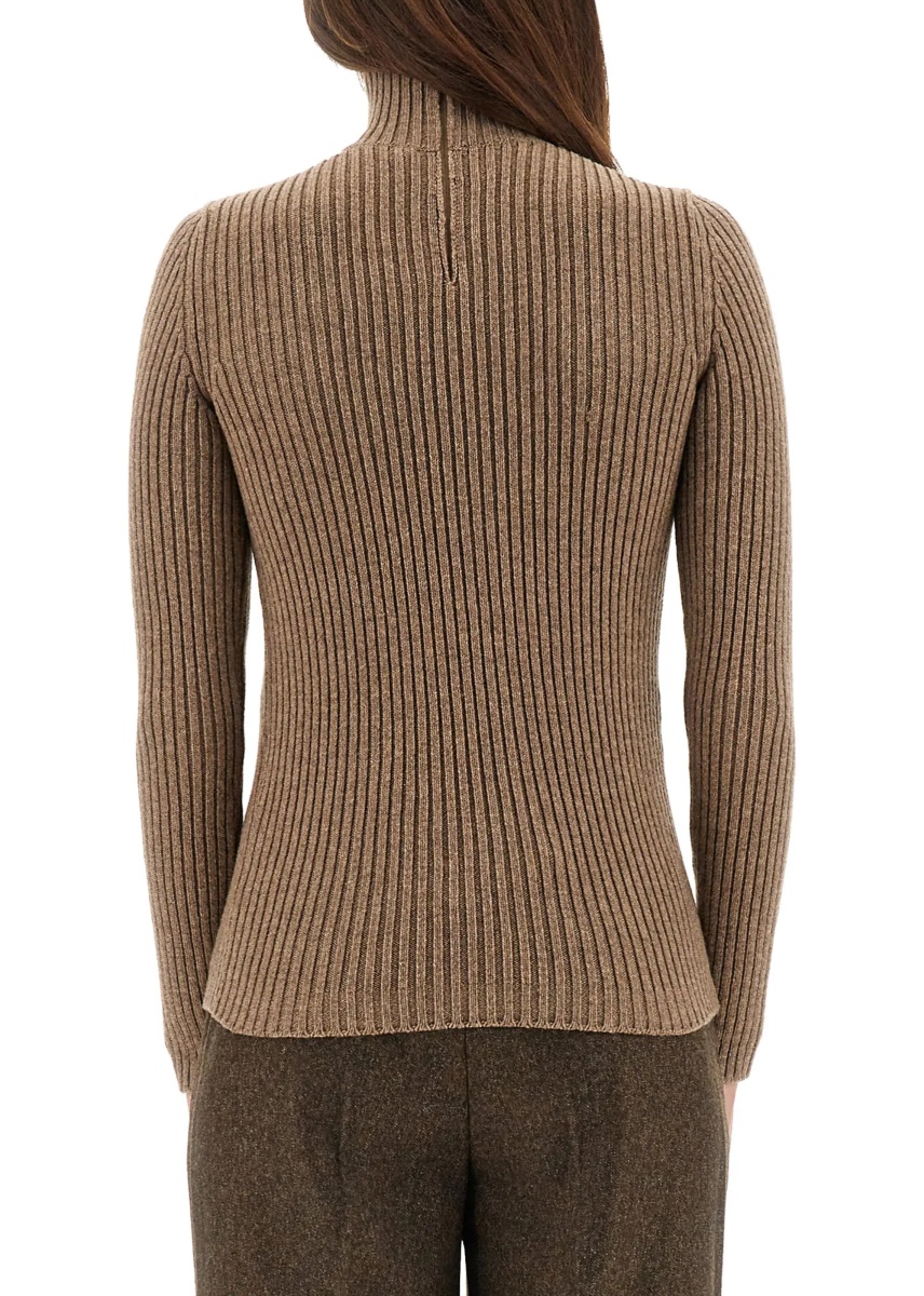 Pulover Ribbed Turtleneck Sweater - Img 3