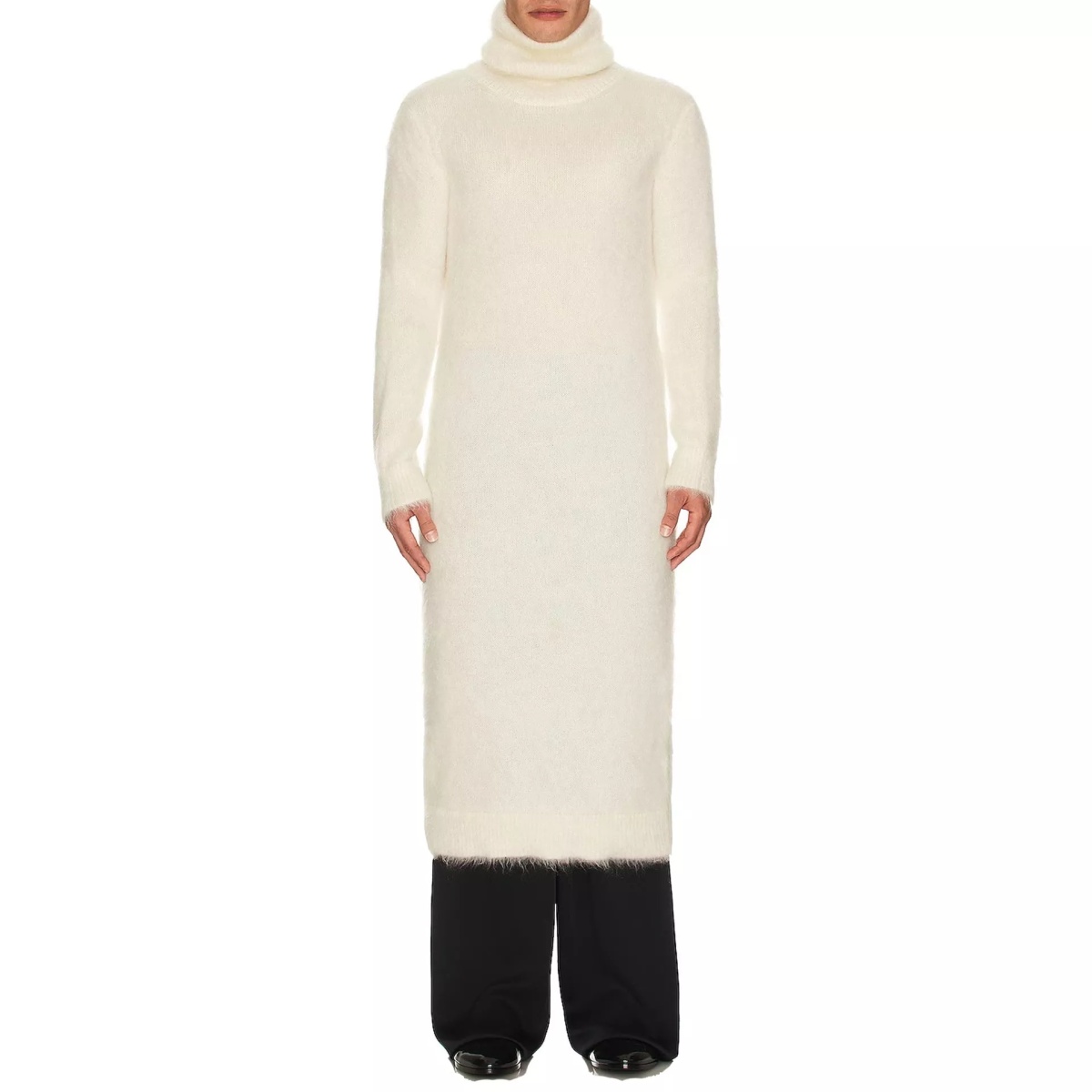 Pulover Saint Laurent Extra Long Mohair Sweater - Img 2