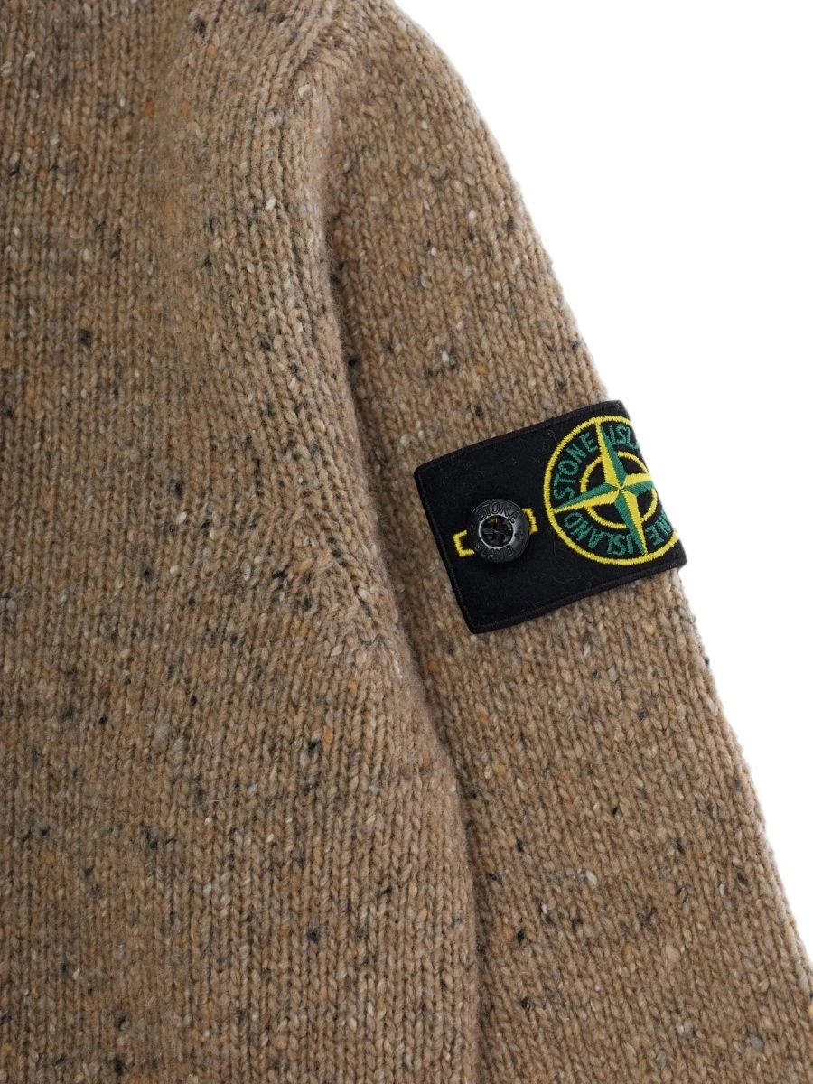 Pulover Stone Island bej din lana - Img 5