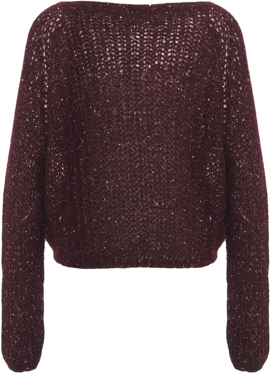 Pulover Sweater with sequin applications - Img 3