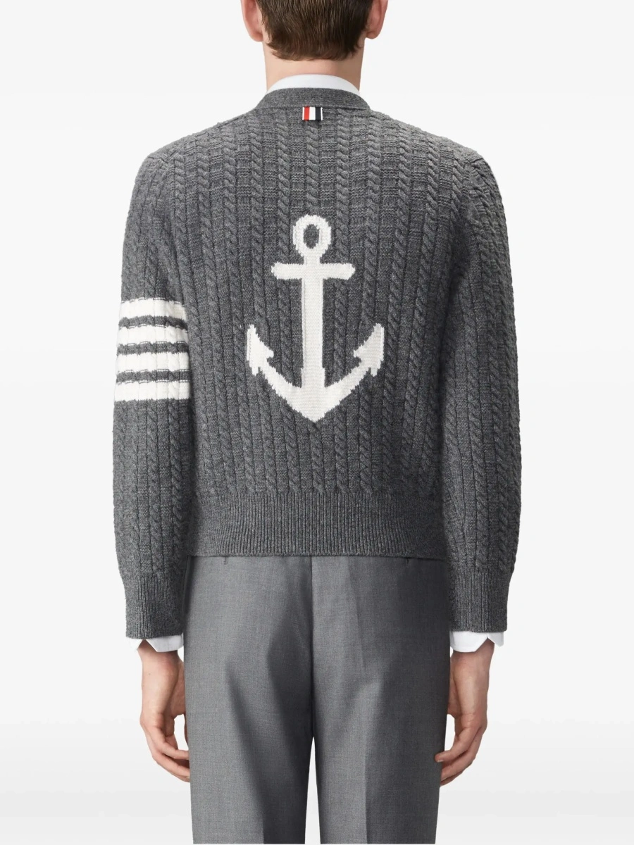 Pulover Thom Browne gri - Img 6