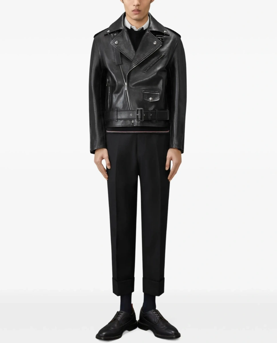 Pulover Thom Browne negru din bumbac - Img 4