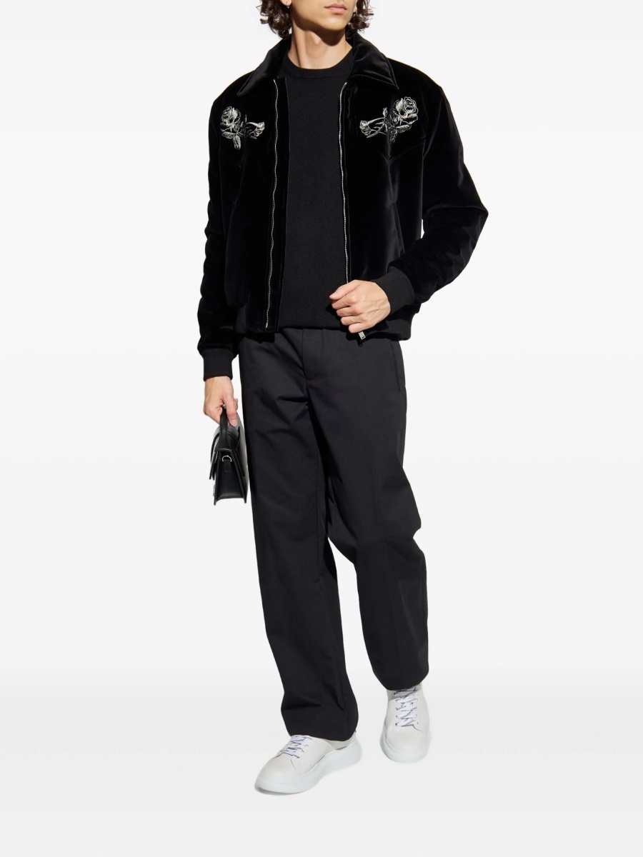Pulover tricotat Alexander McQueen negru - Img 2