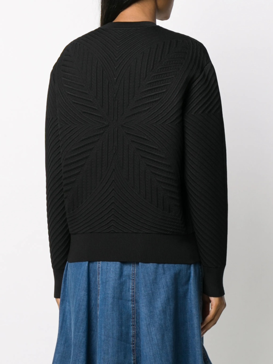 Pulover tricotat Alexander McQueen negru - Img 4