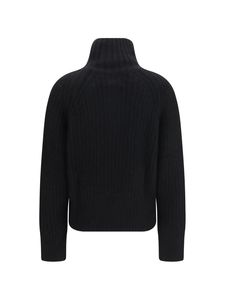 Pulover tricotat Allude negru - Img 2