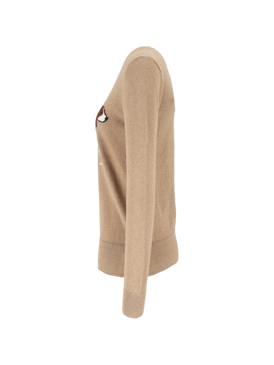 Pulover tricotat Barbour neutru - Img 3