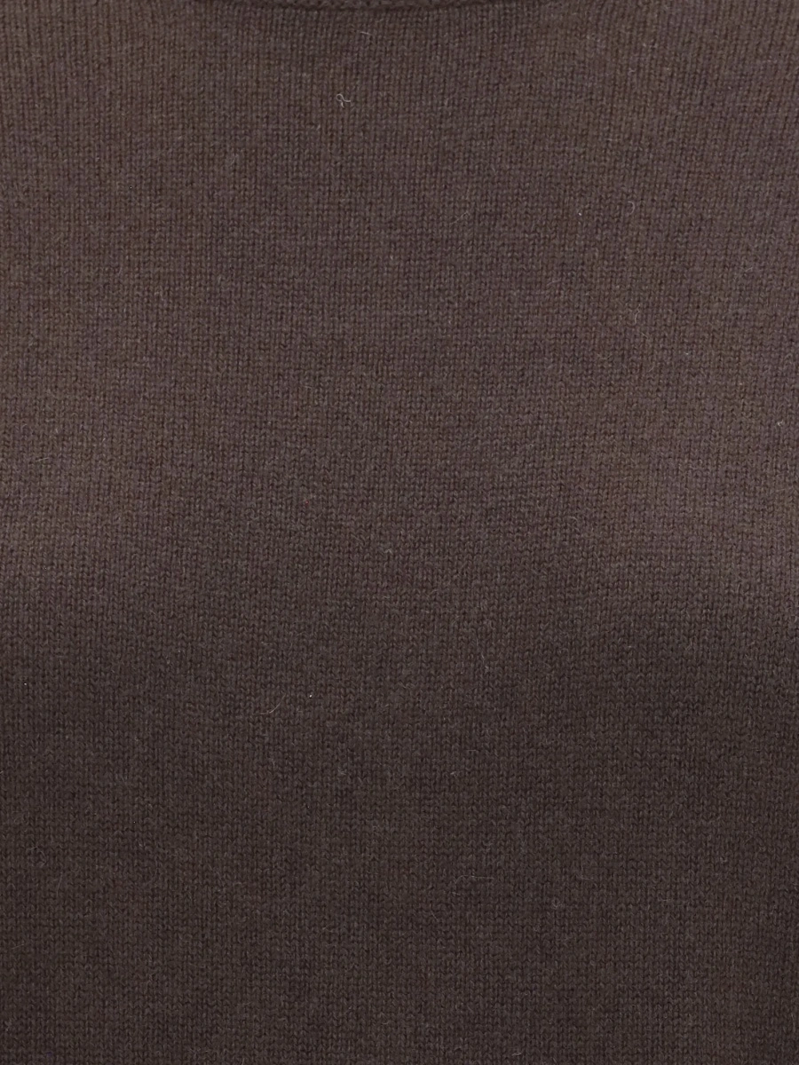 Pulover tricotat Brunello Cucinelli maro - Img 3
