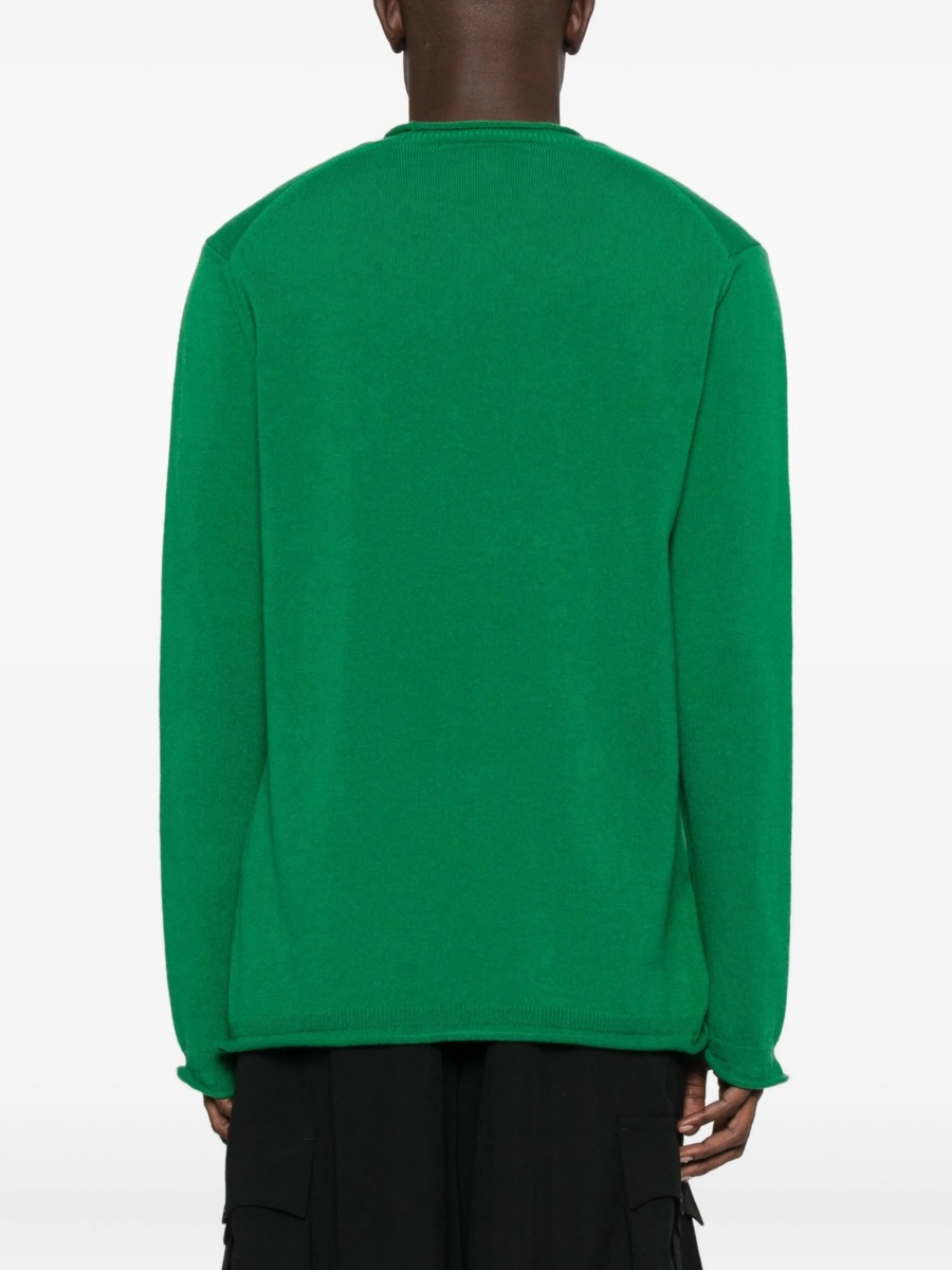 Pulover tricotat Comme des Garçons verde - Img 4