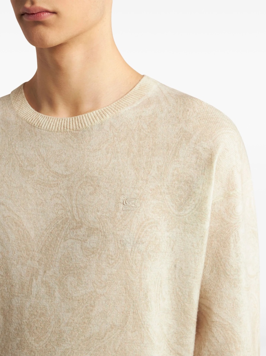 Pulover tricotat ETRO neutru - Img 4