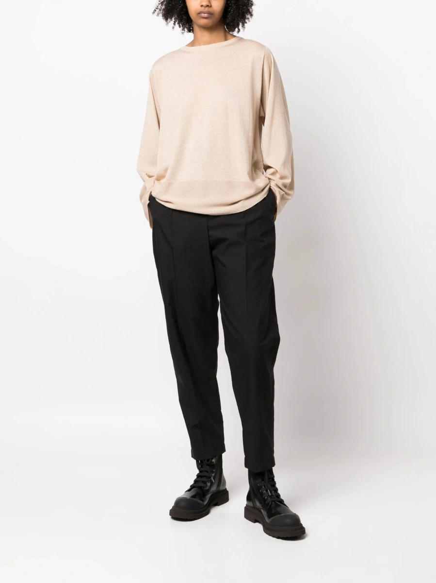 Pulover tricotat Fabiana Filippi neutru - Img 2