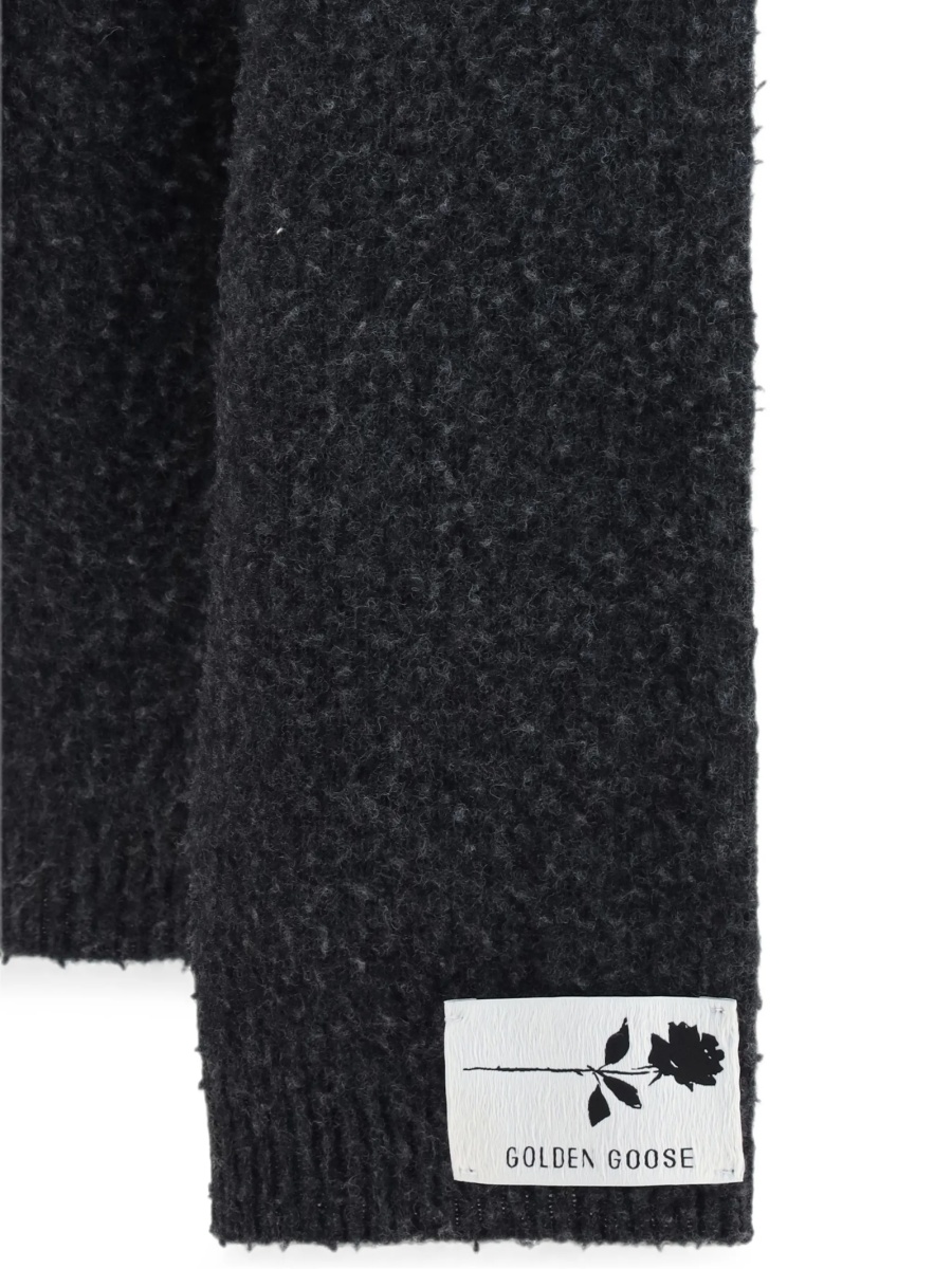 Pulover tricotat Golden Goose gri - Img 3