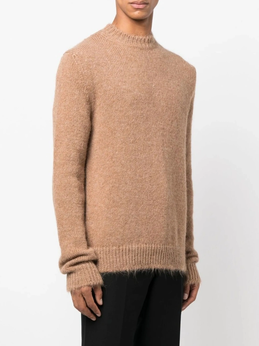 Pulover tricotat Jil Sander maro - Img 3