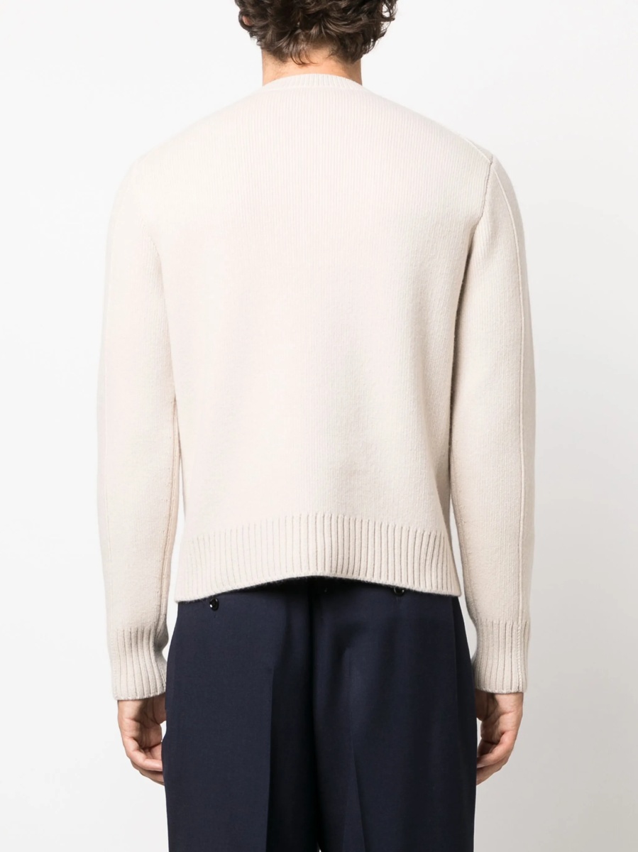 Pulover tricotat Lanvin neutru - Img 4