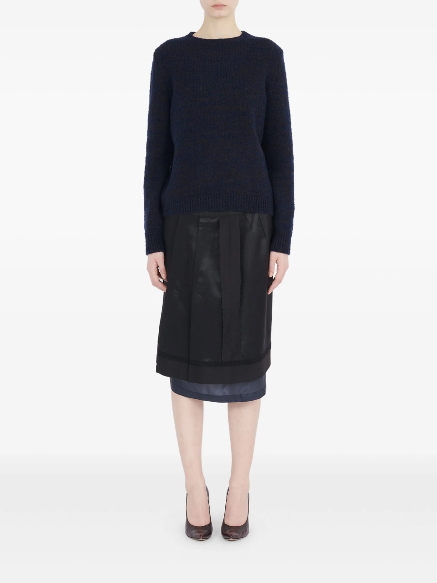 Pulover tricotat Maison Margiela albastru - Img 2