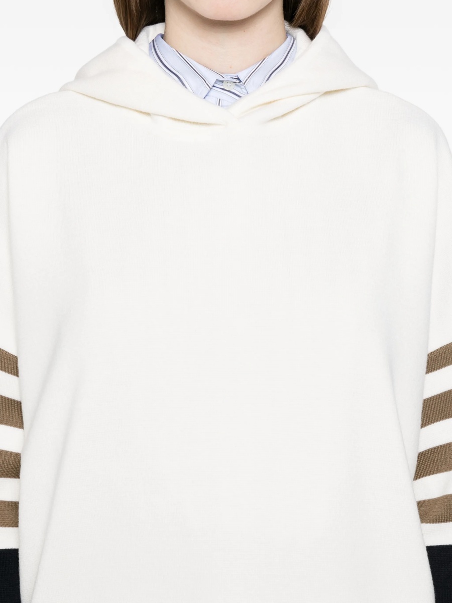 Pulover tricotat Max Mara alb - Img 5