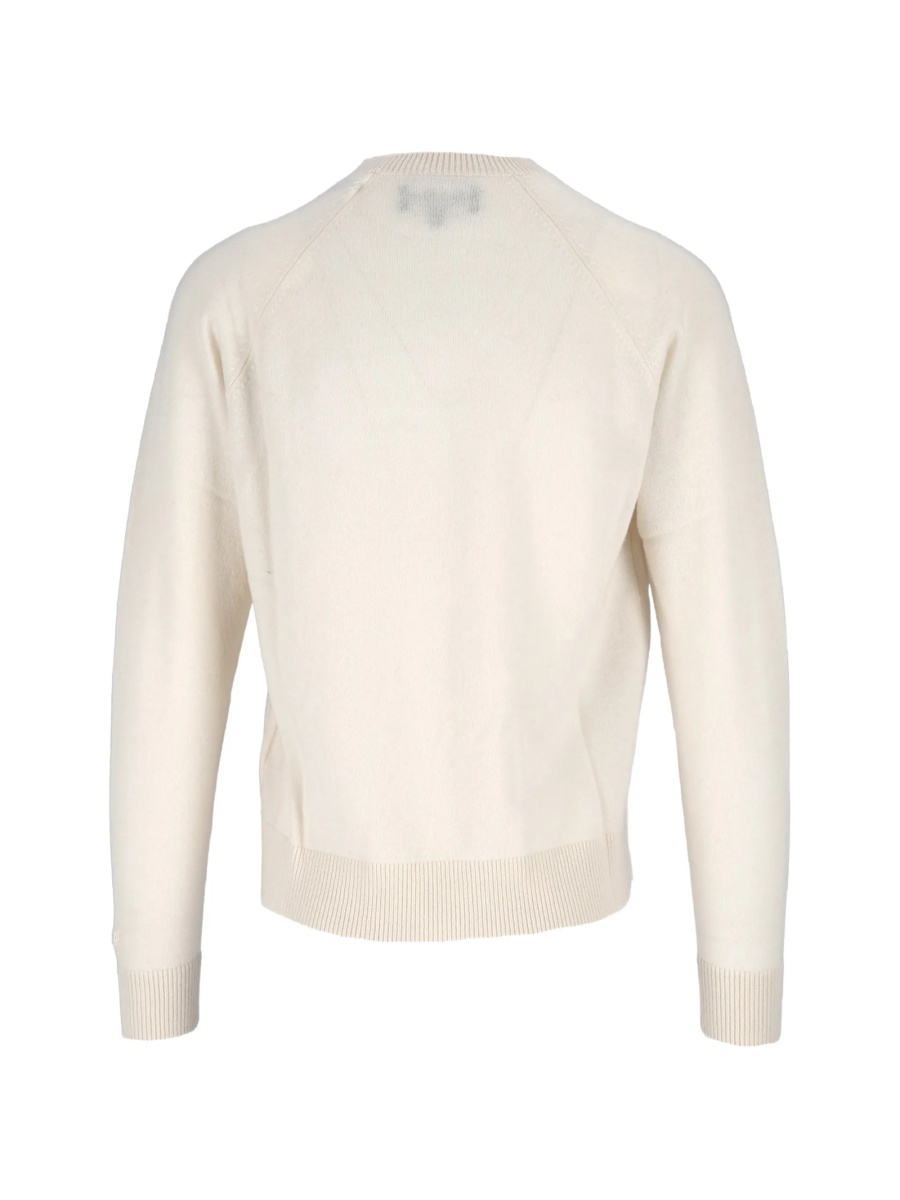 Pulover tricotat Mc2 Saint Barth neutru - Img 2