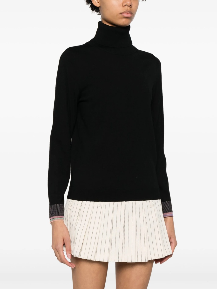 Pulover tricotat Paul Smith negru - Img 3