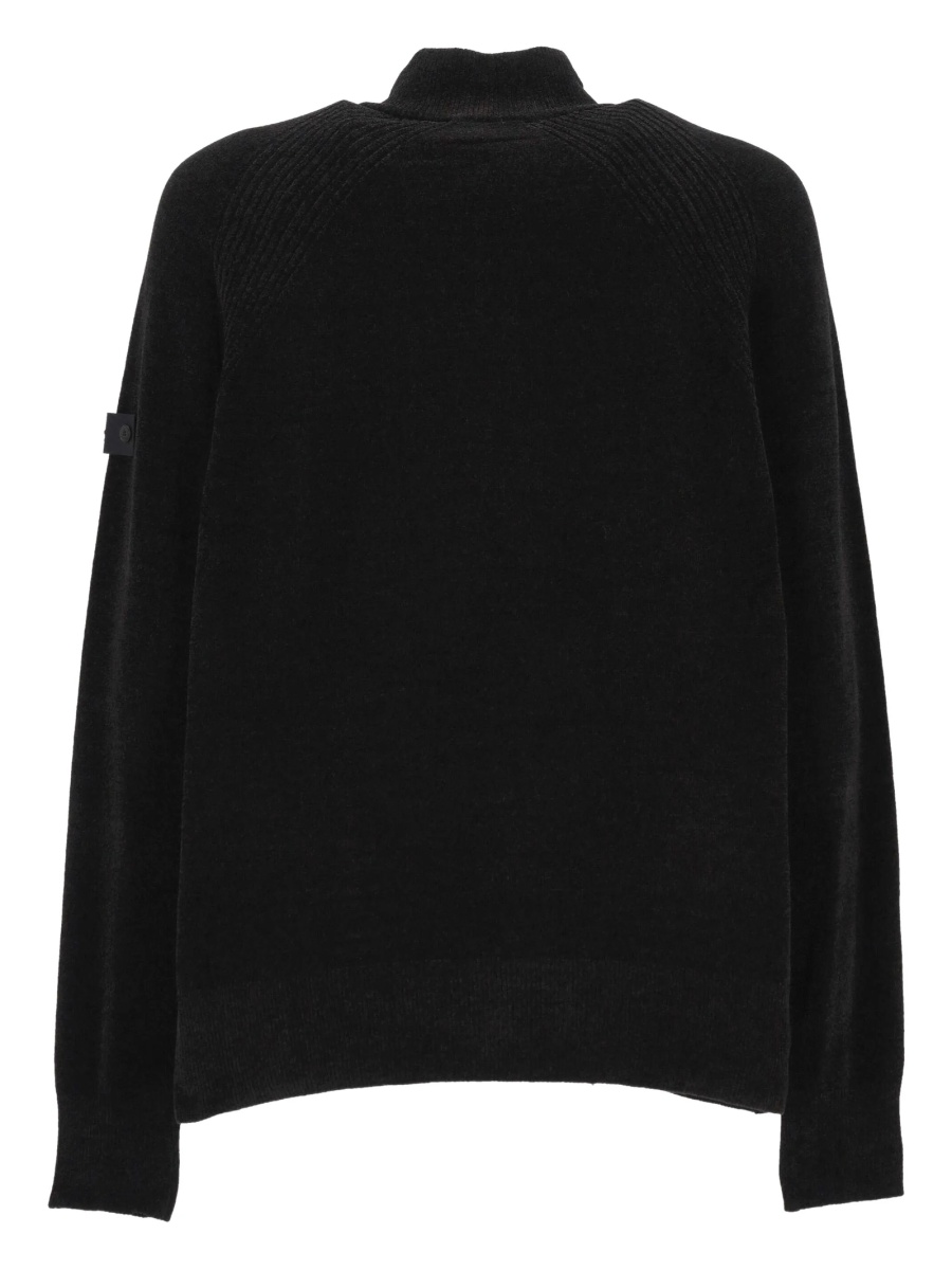 Pulover tricotat Peuterey negru - Img 2