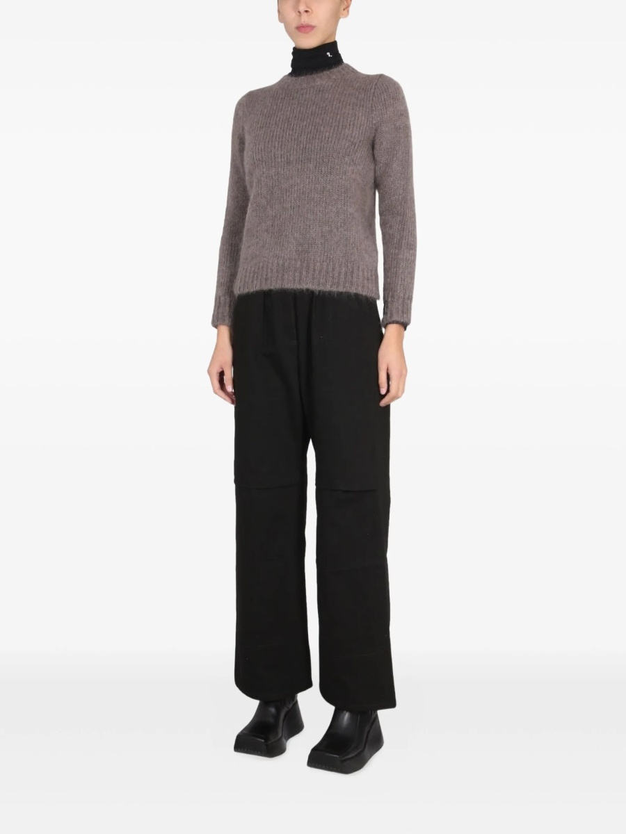 Pulover tricotat Raf Simons maro - Img 2