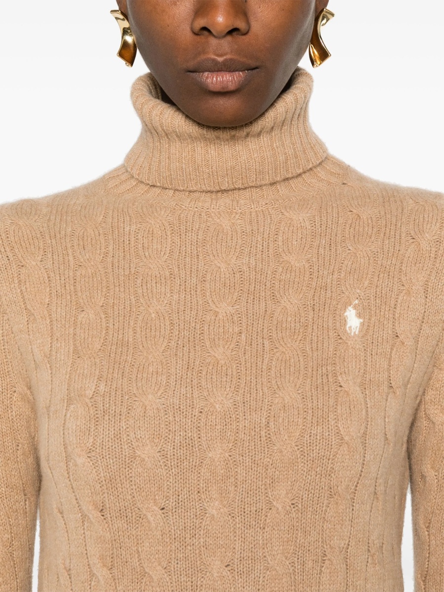 Pulover tricotat Ralph Lauren maro - Img 5