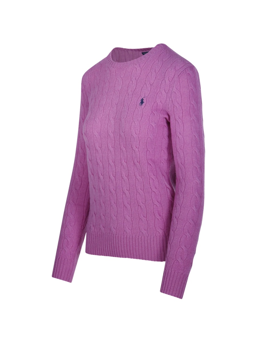 Pulover tricotat Ralph Lauren roz - Img 3