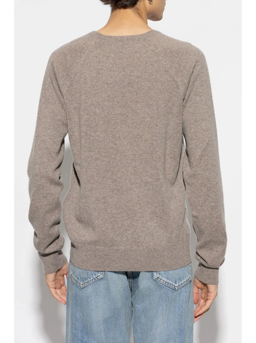 Pulover tricotat Saint Laurent maro - Img 4