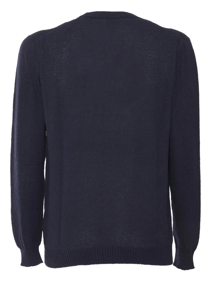 Pulover tricotat SETTE FILI CASHMERE albastru - Img 2