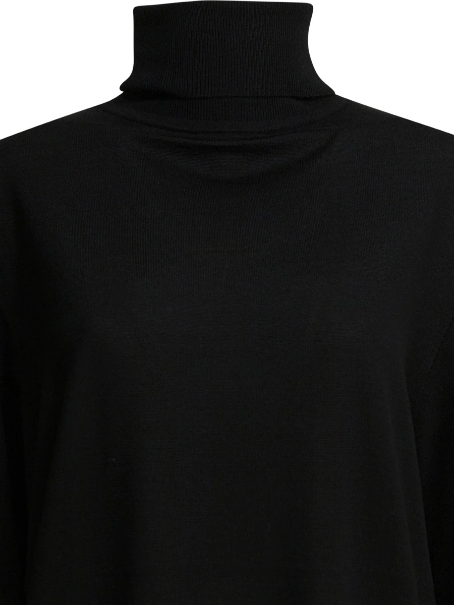 Pulover tricotat TOTEME negru - Img 3