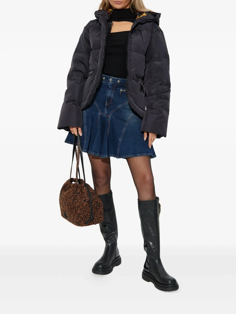 Pulover tricotat Versace Jeans Couture negru - Img 2