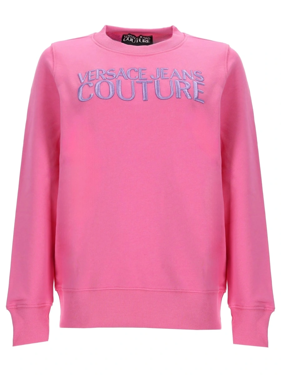Pulover tricotat Versace Jeans Couture roz - Img 2
