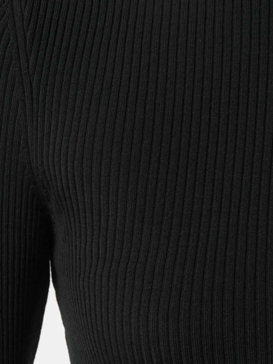 Pulover tricotat Wolford negru - Img 5